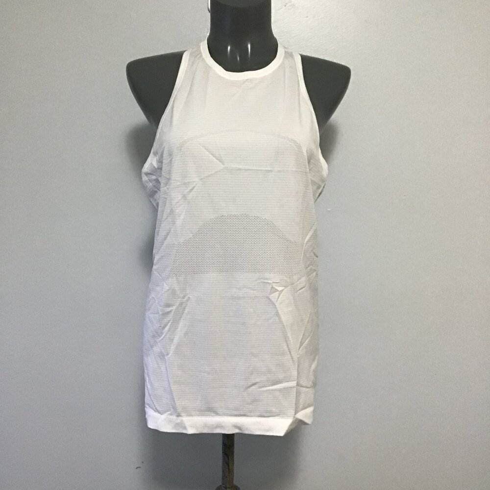 Lululemon Swiftly Tech T-Back White Size 8